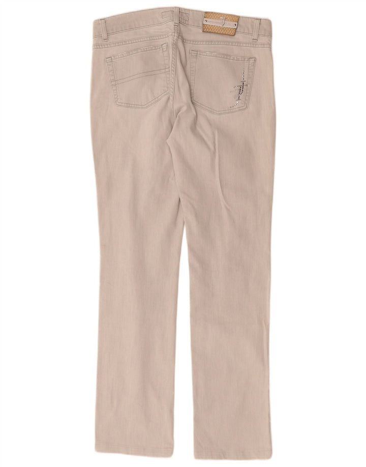 Trussardi Dame Slim Jeans W30 L30 Grå Bomuld