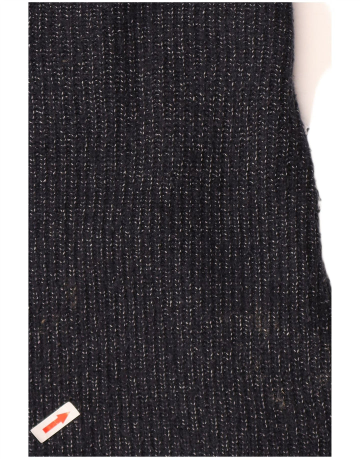Marks & Spencer Herre sweater med rund hals, stor marineblå flækket