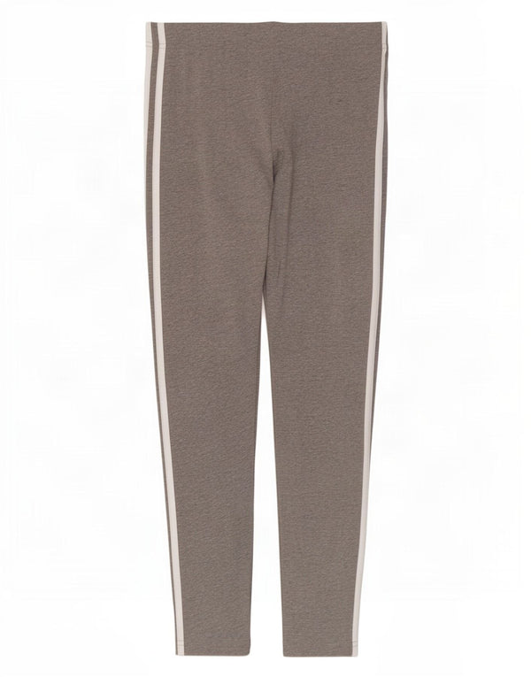 Adidas Pige Leggings 11-12 år Grå Flecked Bomuld