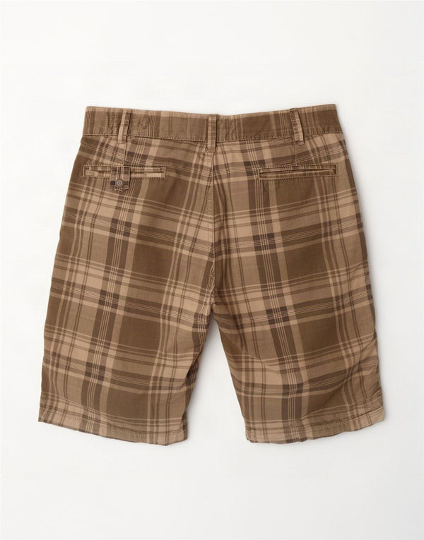 Jack & Jones Herre Casual Shorts Large W34 Khaki Ternet Bomuld