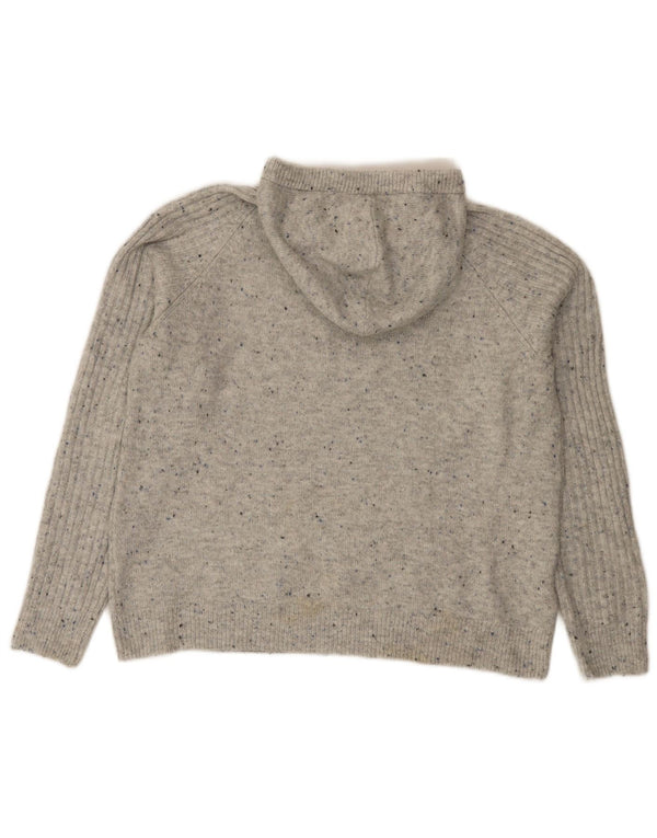 Marks & Spencer hættetrøje til kvinder UK 14 Medium Grey Flecked