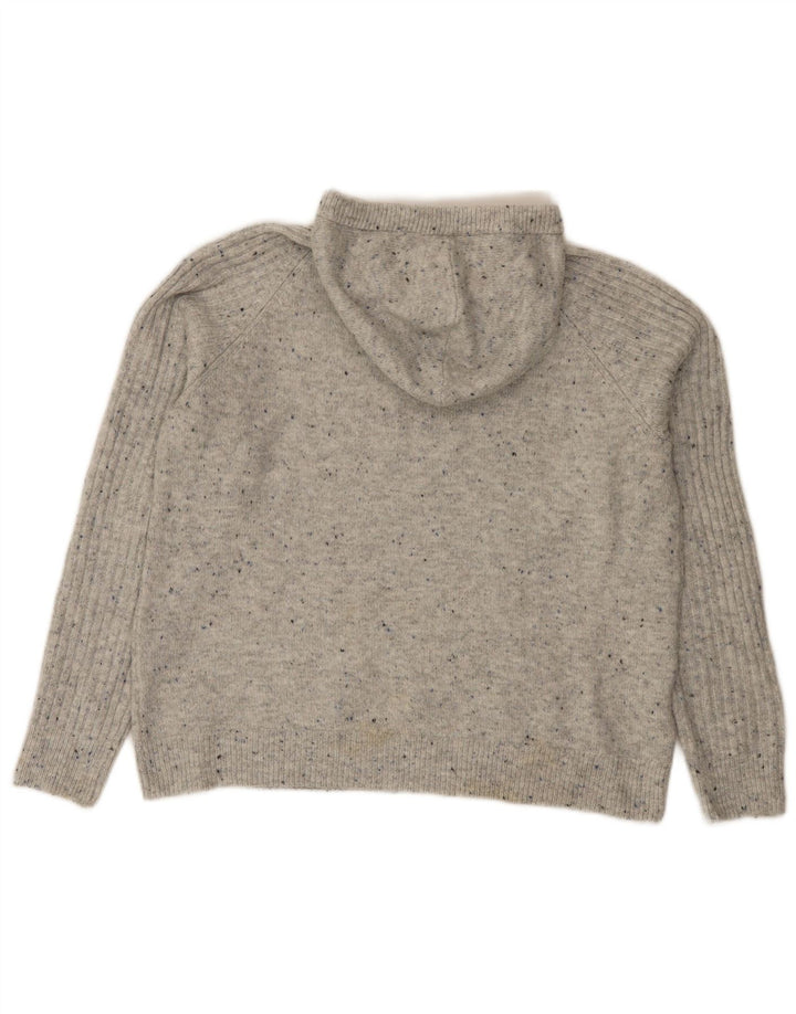 Marks & Spencer hættetrøje til kvinder UK 14 Medium Grey Flecked