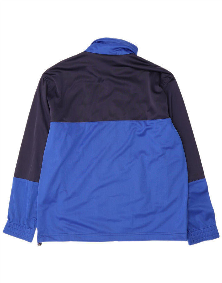 Lotto Træningsdragt til mænd Topjakke XL Blå Colourblock Polyester