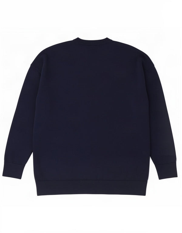 Marks & Spencer Herre V-hals sweater Medium Marineblå Uld