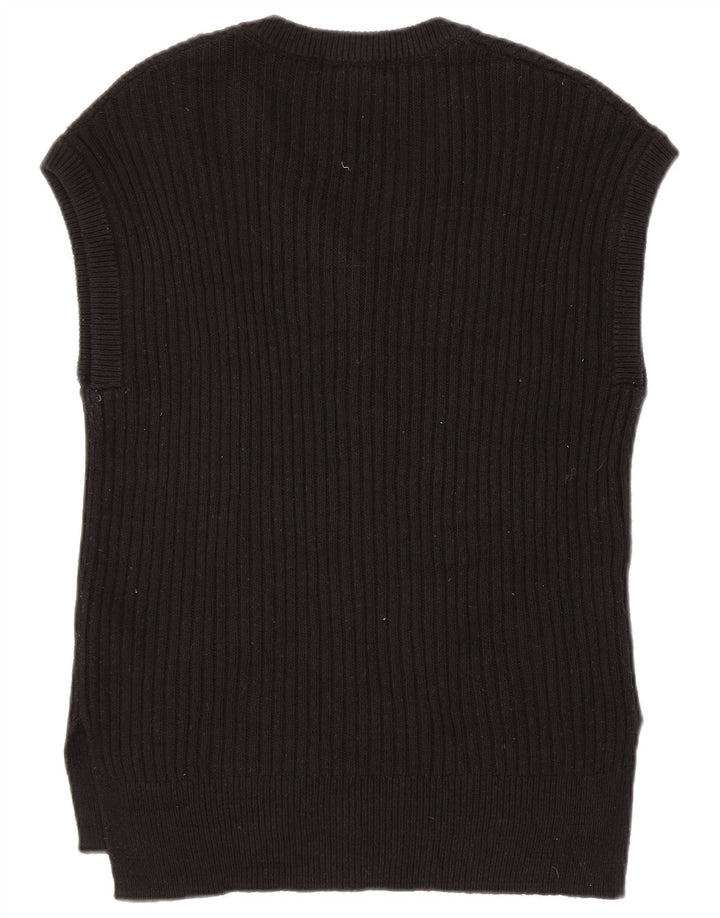 Marks & Spencer Herrevest Tank Top Medium Sort Bomuld