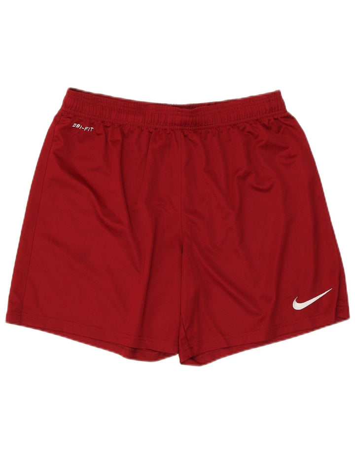 Nike Herre Dri Fit Sportshorts Medium Rød Polyester