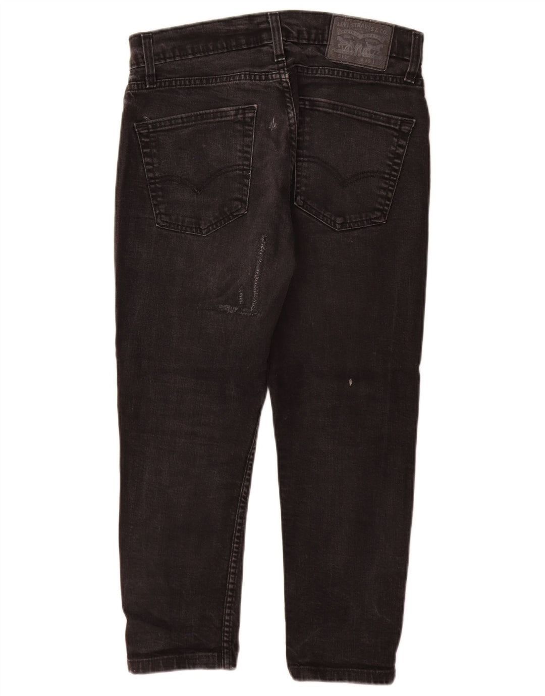 Levi's Herre 511 Slim Jeans W30 L24 Sort Bomuld