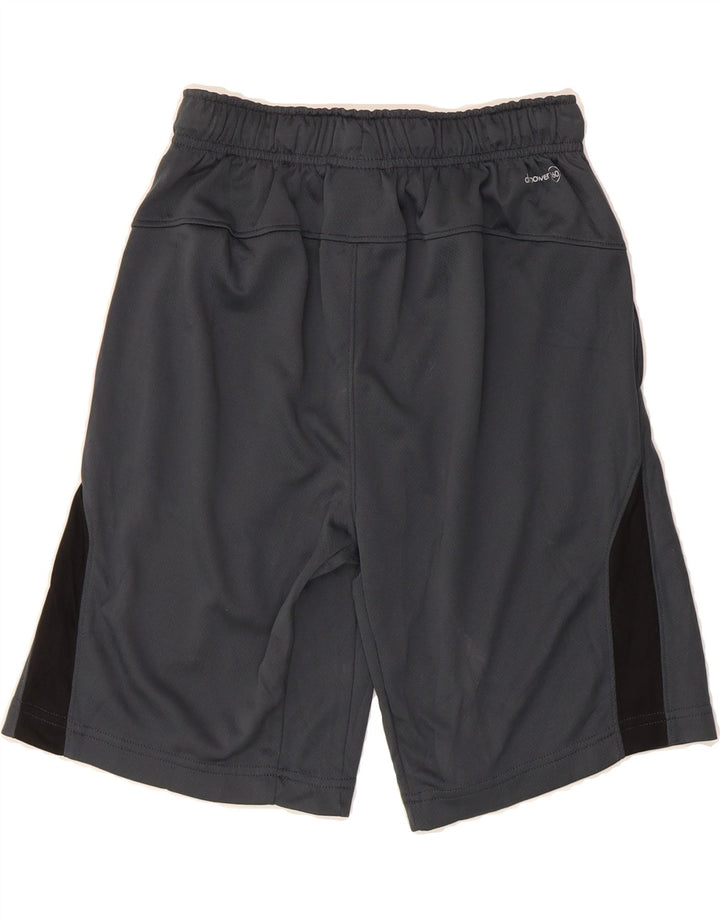 RUSSELL ATHLETIC Mens Sport Shorts Small  Grey Colourblock Polyester Vintage Russell Athletic and Second-Hand Russell Athletic from Messina Hembry 
