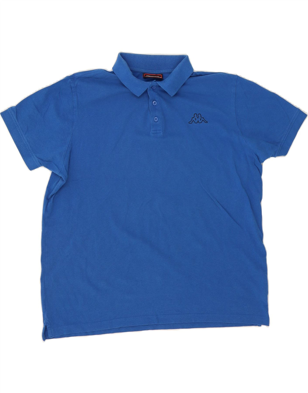 KAPPA Mens Polo Shirt XL Blue Cotton Vintage Kappa and Second-Hand Kappa from Messina Hembry 