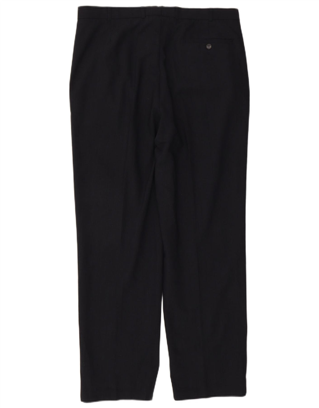 Marks & Spencer Herre Pegged Suit Bukser W36 L31 Marineblå Polyester