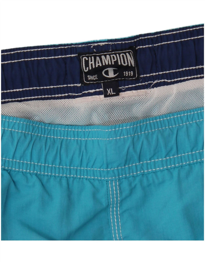 CHAMPION Badeshorts til mænd XL Blå