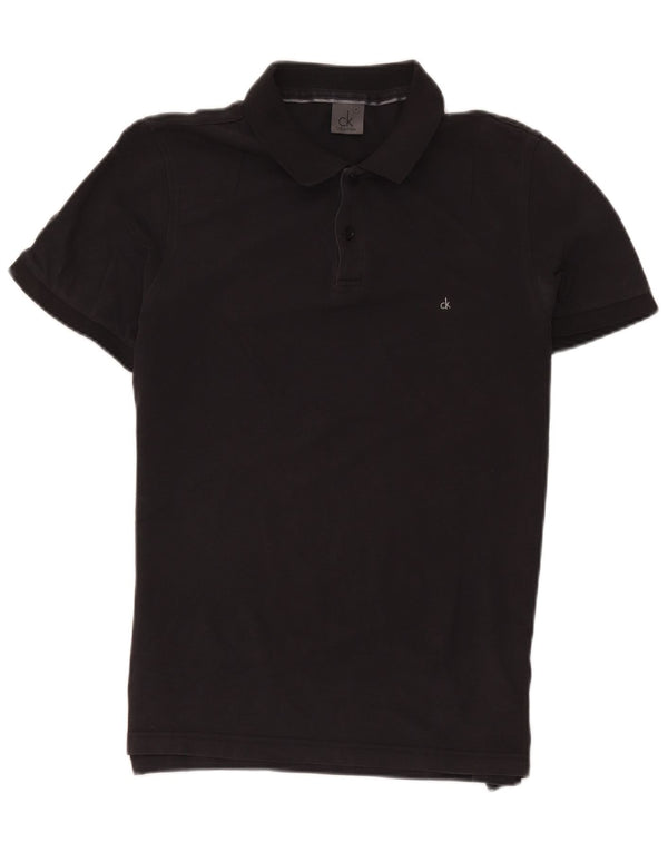 CALVIN KLEIN Herre poloshirt Medium Sort Bomuld
