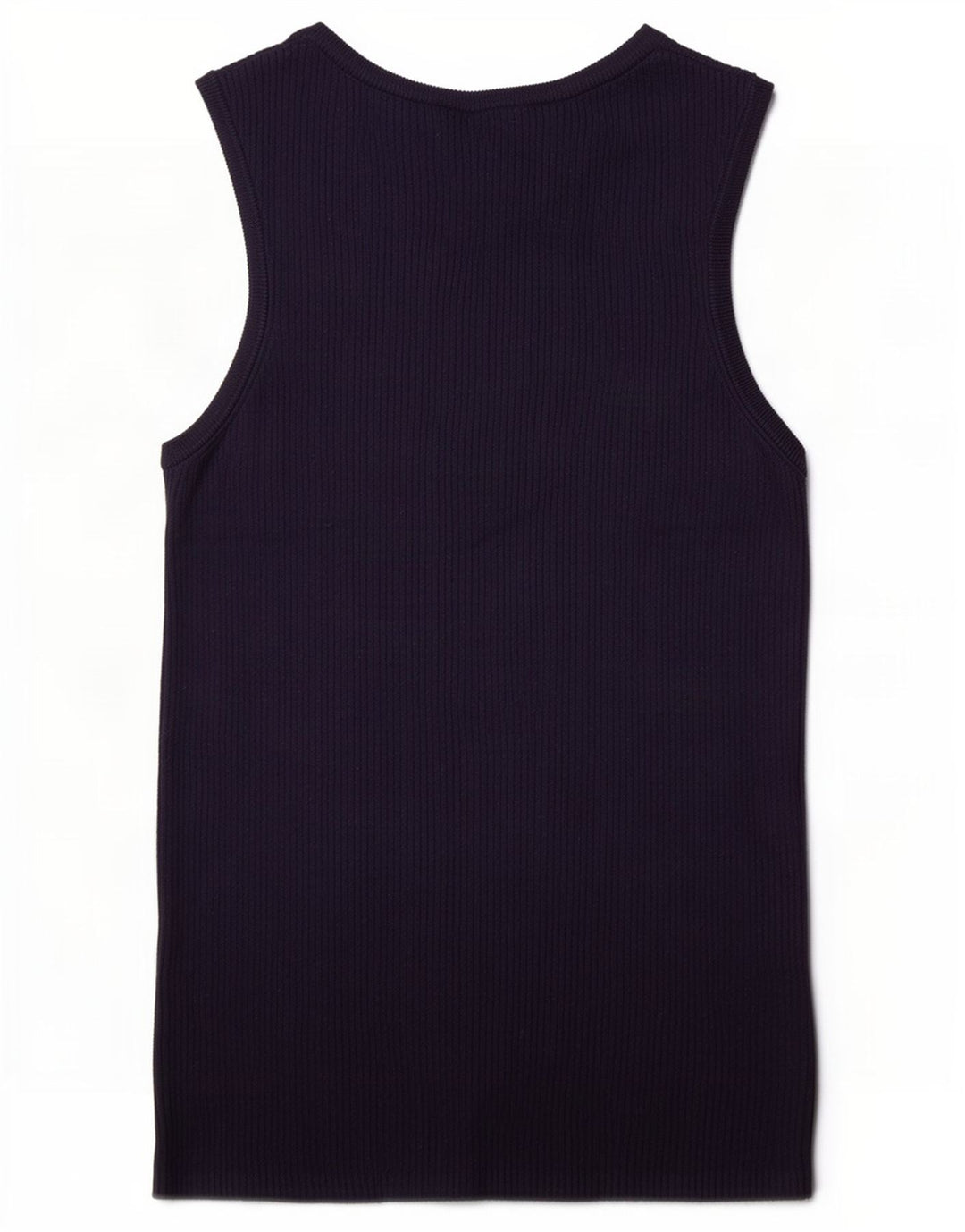 Marks & Spencer Damevest Top UK 8 Small Navy Blue Viscose