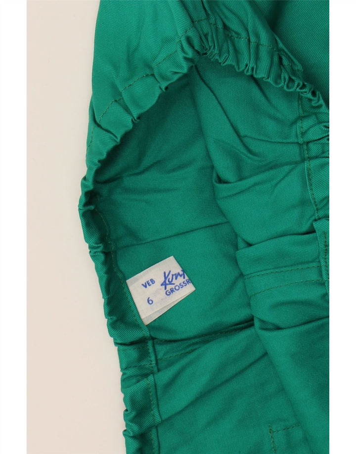 VINTAGE Womens Casual Shorts US 6 Medium W34  Green Vintage Vintage and Second-Hand Vintage from Messina Hembry 