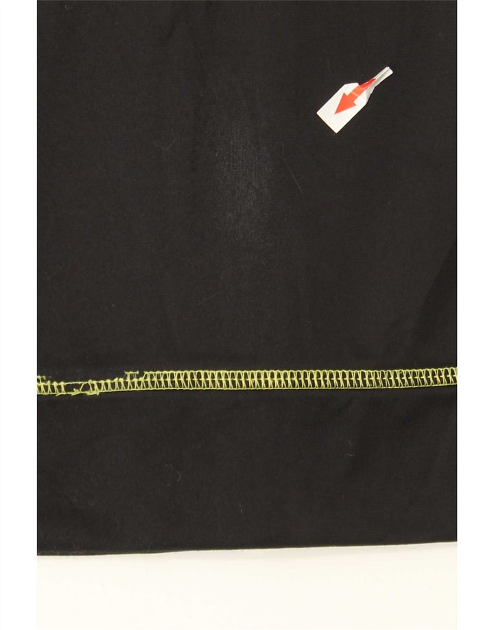 Asics træningsdragt topjakke til kvinder UK 12 Medium Sort Polyester