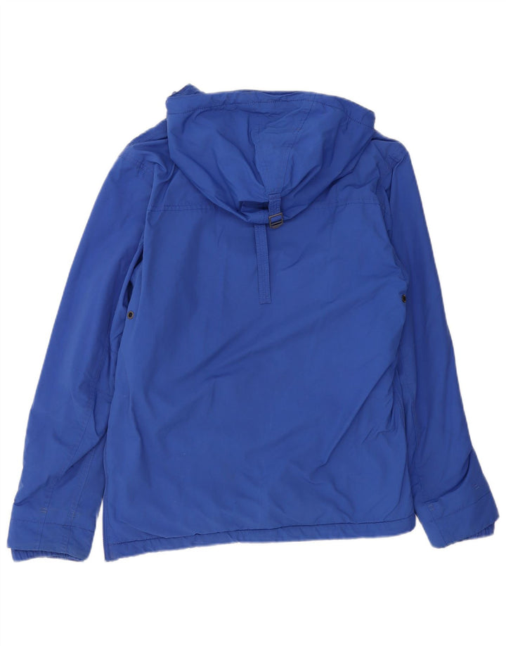 Napapijri Herre Grafisk Hættejakke Anorak UK 36 Lille Blå Polyester
