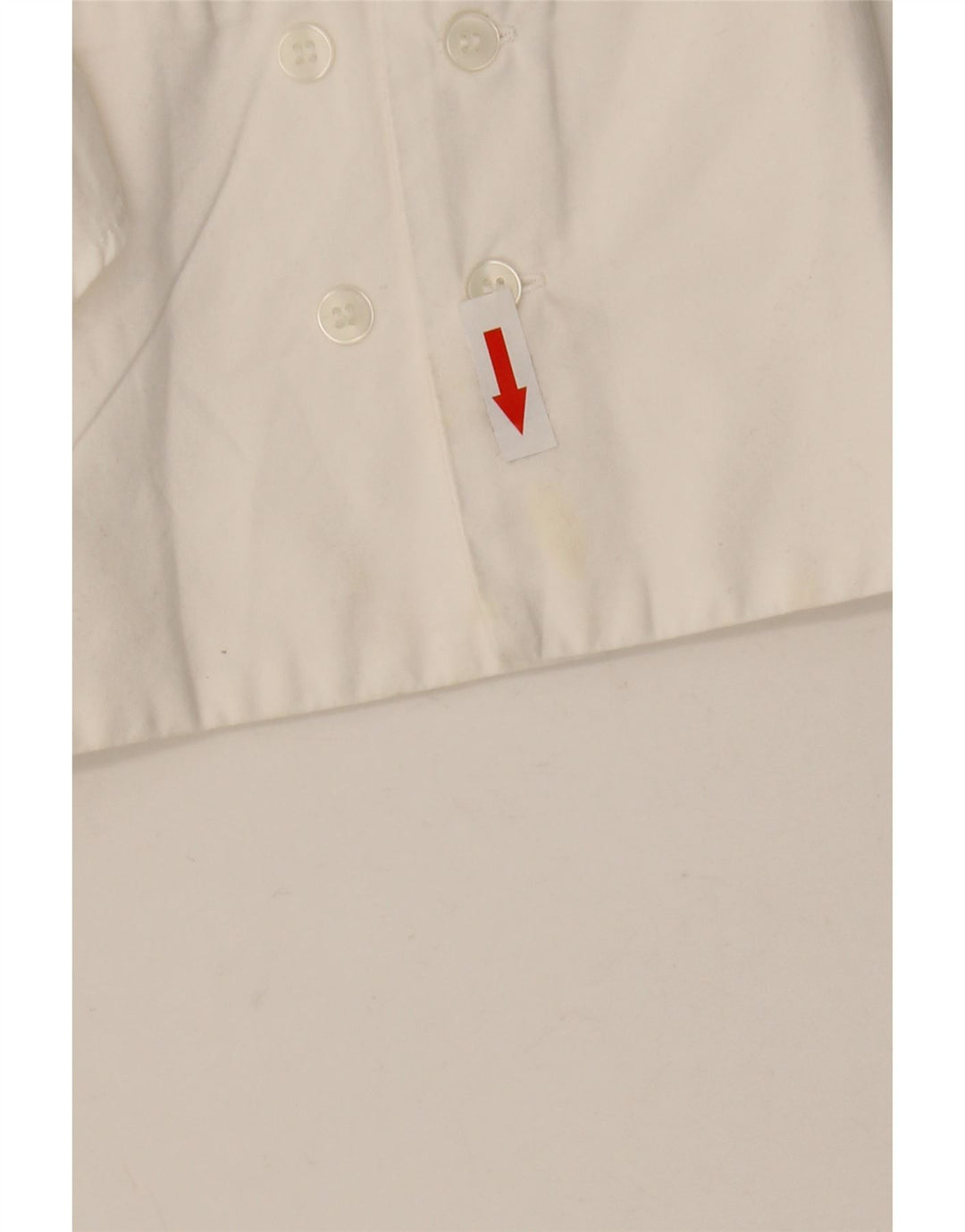 ZARA Oversized skjortebluse til kvinder UK 10 Small White