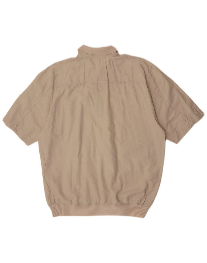 Donny & Max Herre Kortærmet Pullover Shirt Medium Beige