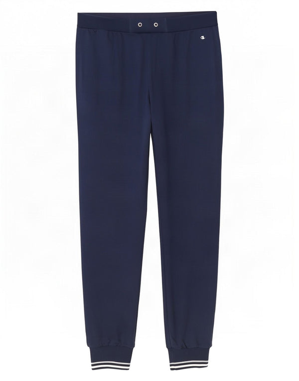 Champion Womens Tracksuit Trousers Joggers UK 16 Large Navy Blue