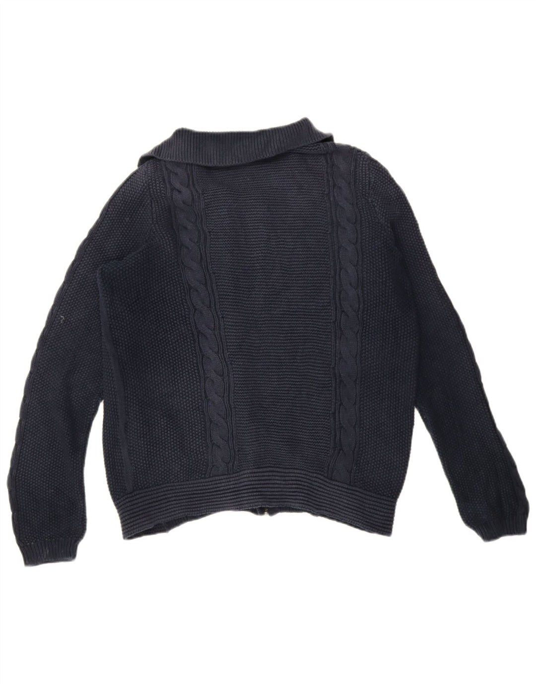 Marks & Spencer Womens Autograph Cardigan Sweater UK 14 Large Navy Blue