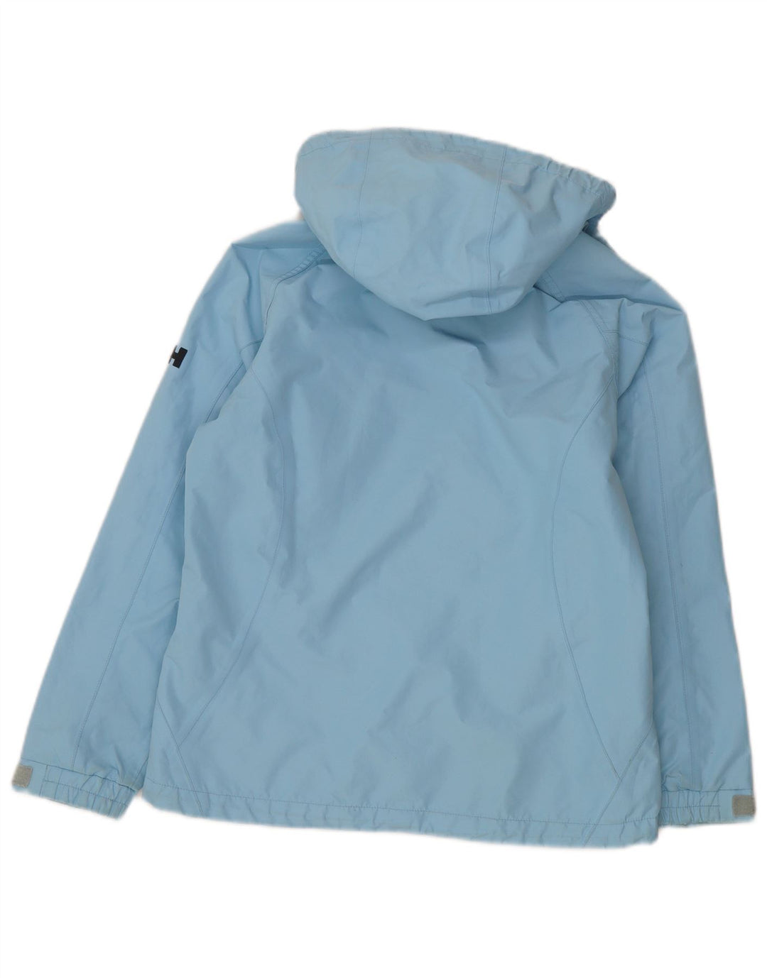 Helly Hansen Regnjakke med hætte til piger 13-14 År Blå Polyester