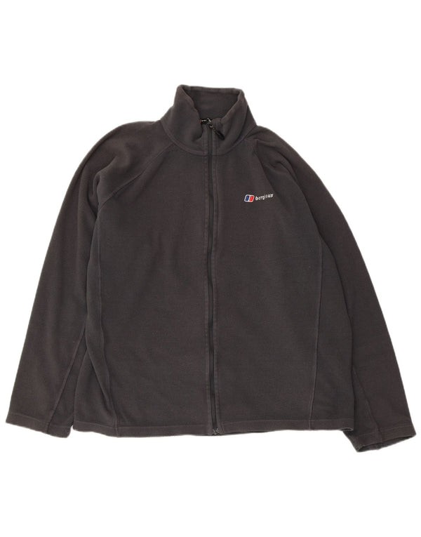 Berghaus Herre Fleecejakke UK 40 Stor Grå Polyester
