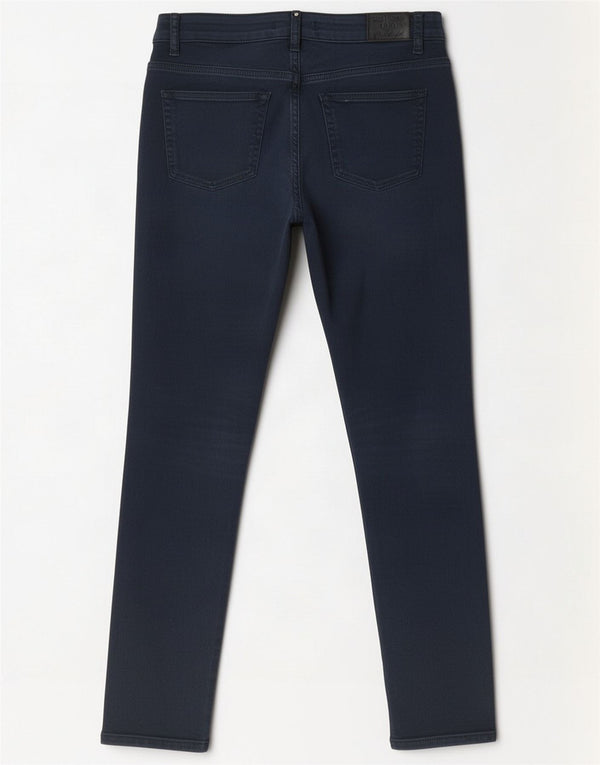 Liu Jo Womens Low Waist Skinny Jeans W31 L30 Navy Blue Cotton