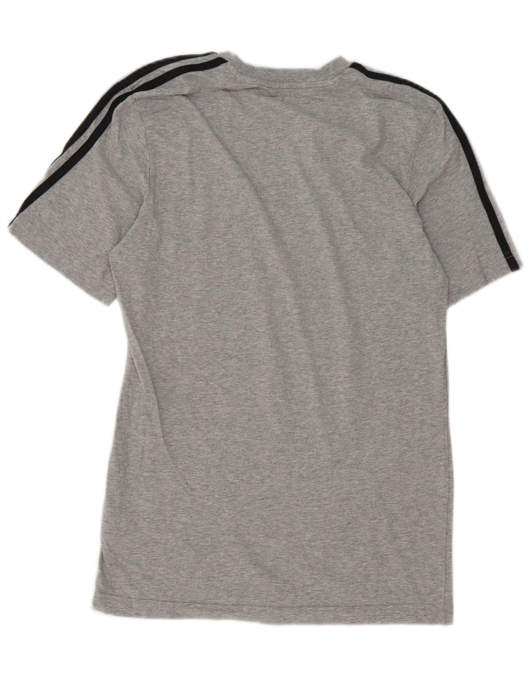 Adidas Herre T-Shirt Top Lille Grå Bomuld