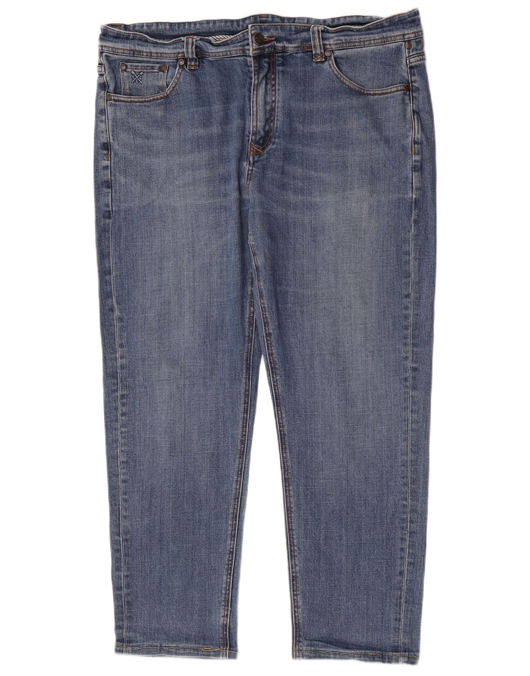 Besætningstøj Herre Slim Jeans W40 L27 Blå Bomuld