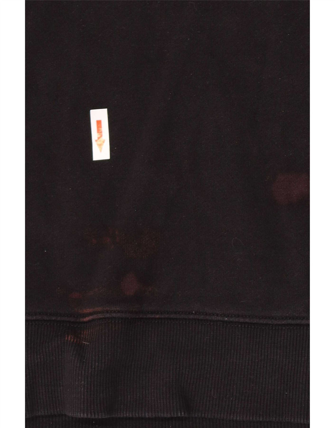 Adidas Dame Sweatshirt Jumper UK 12/14 Medium Sort Bomuld