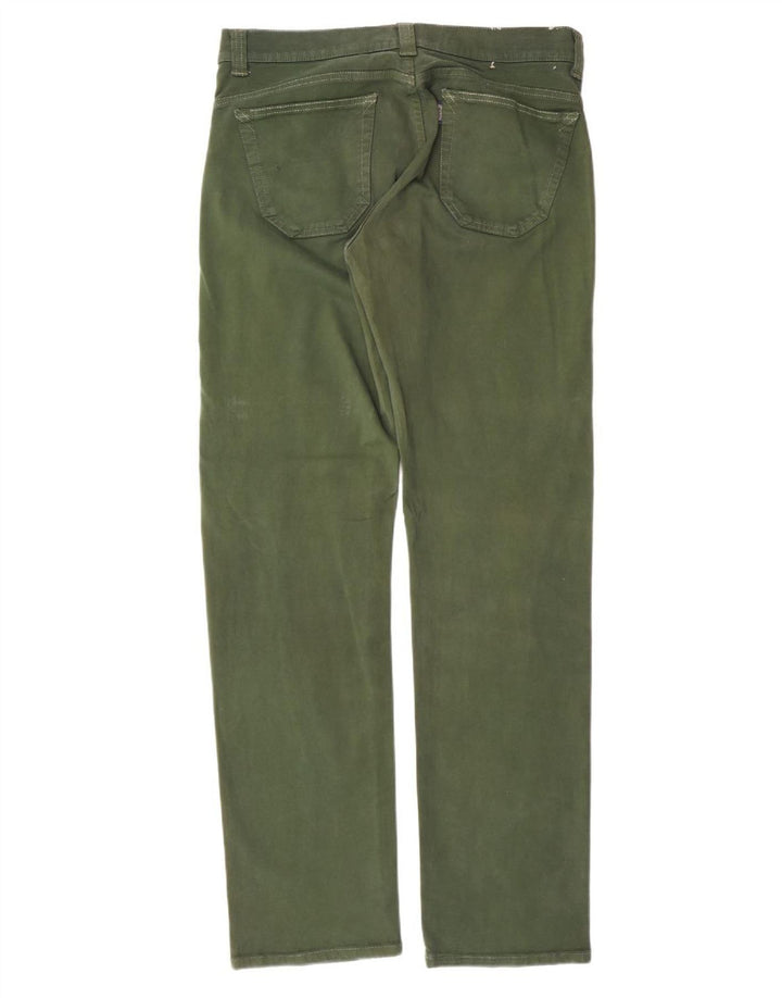 JECKERSON Mens Straight Jeans W36 L34 Green