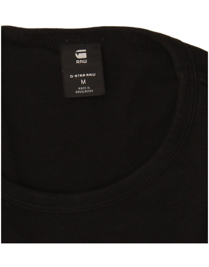 G-STAR Herre Top Langærmet Medium Sort Bomuld