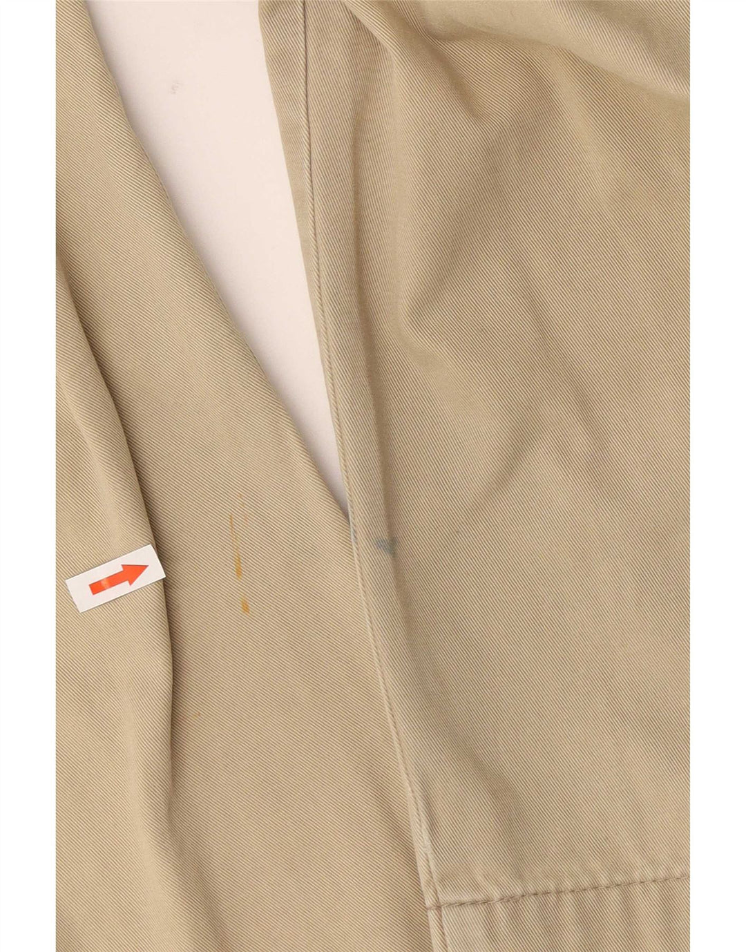 Marks & Spencer Herre Pegged Chino Bukser W32 L31 Beige Bomuld