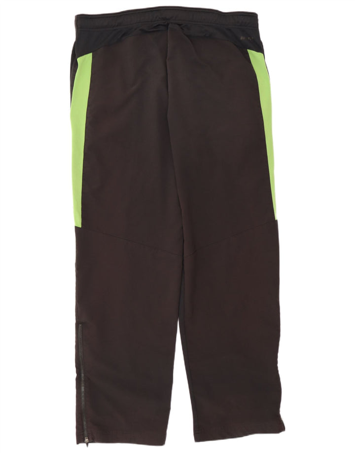Nike Herre Dri Fit træningsdragt Bukser Large Black Colourblock Polyester