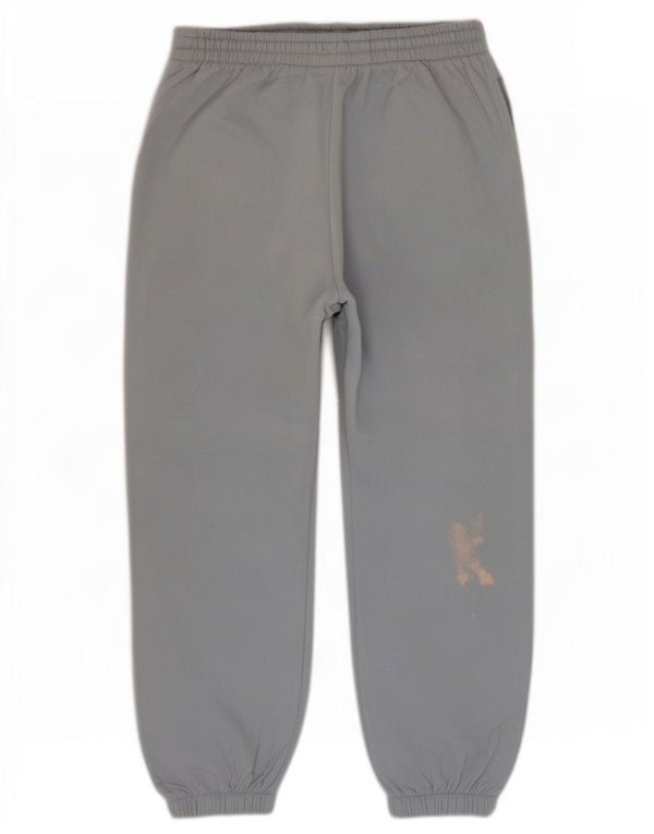 Zara Womens Tracksuit Trousers Joggers UK 14 Large Blue Cotton