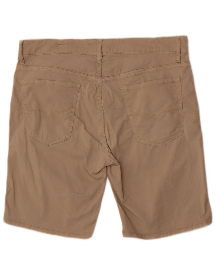 Guess Herre Casual Shorts W34 Large Beige Bomuld