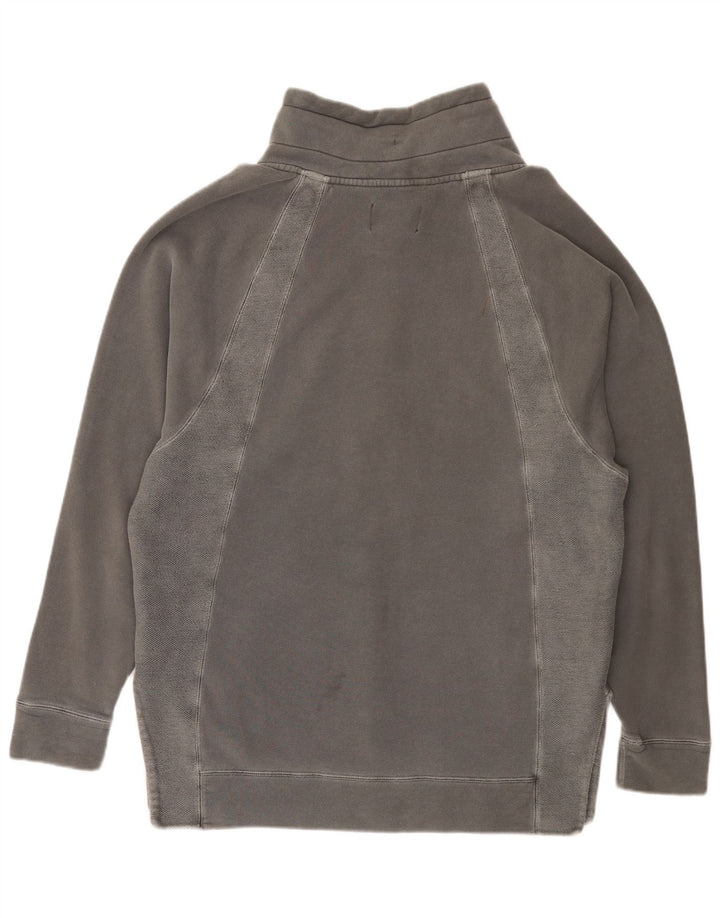 Jordan Sweatshirt med lynlås til mænd mellem grå bomuld