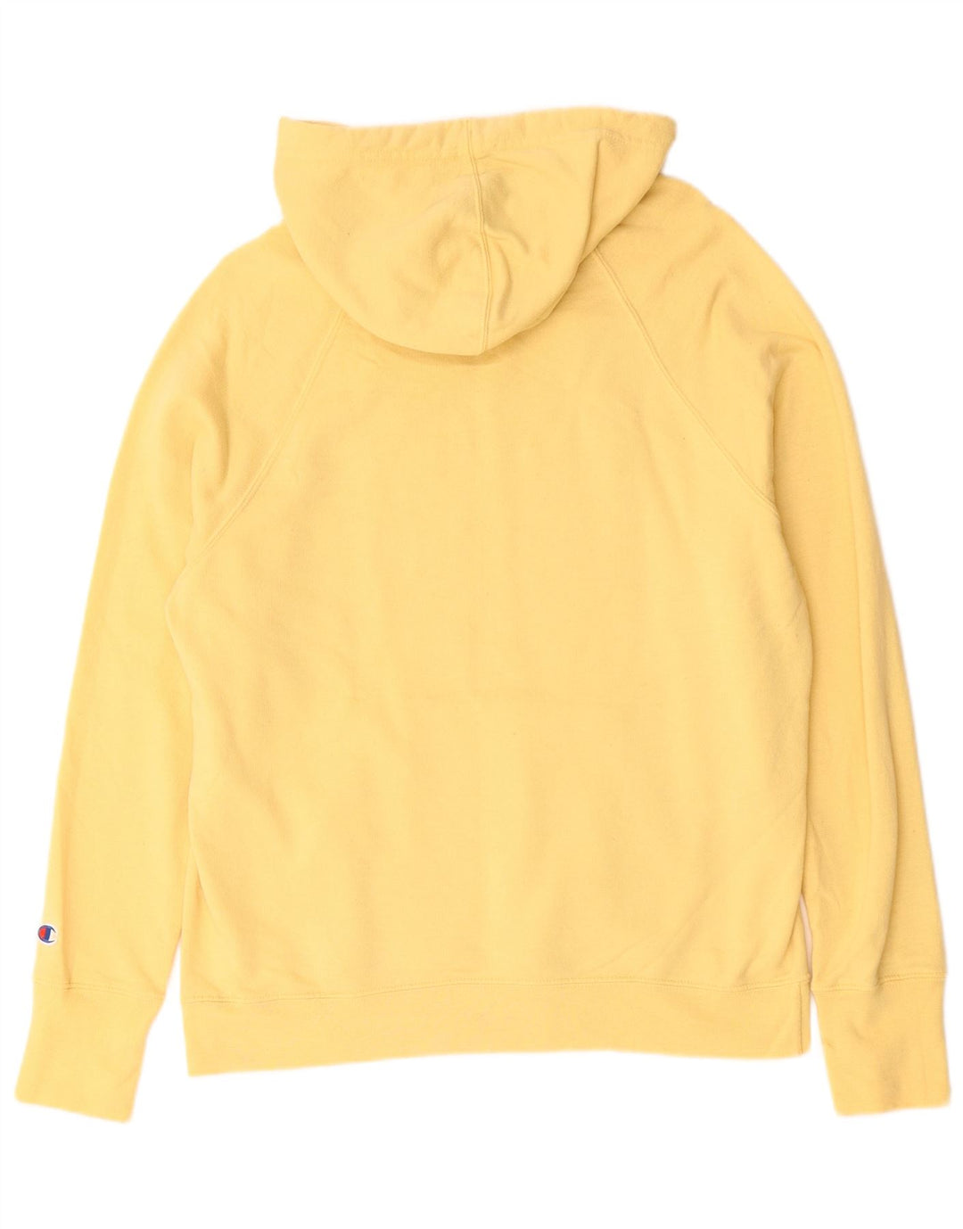 Champion Herre grafisk hættetrøje Jumper Large Gul Polyester