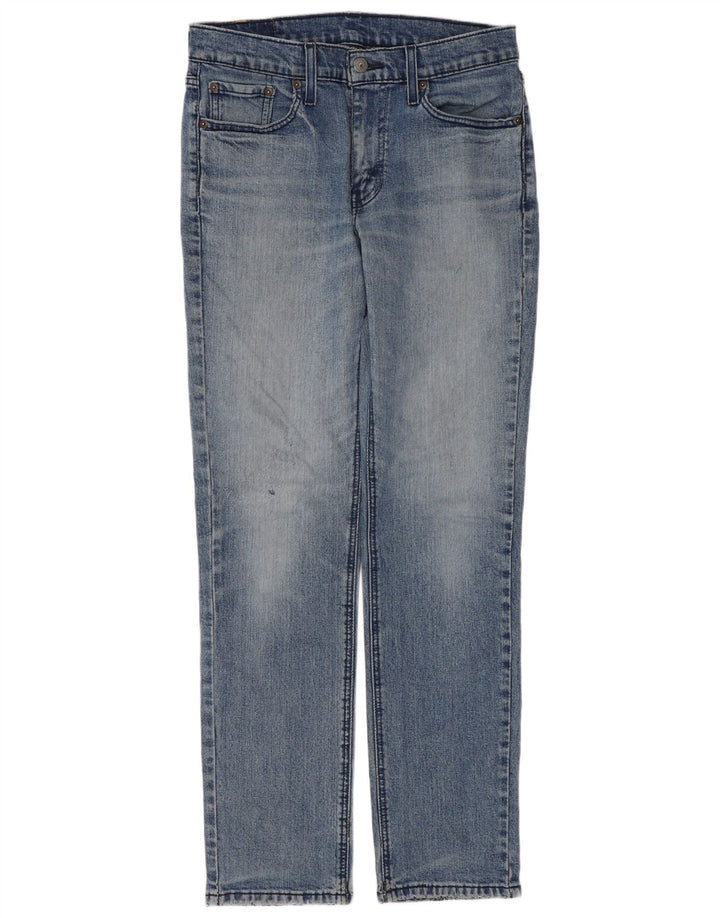 LEVI'S Dame 541 Straight Jeans W30 L32 Blå Bomuld