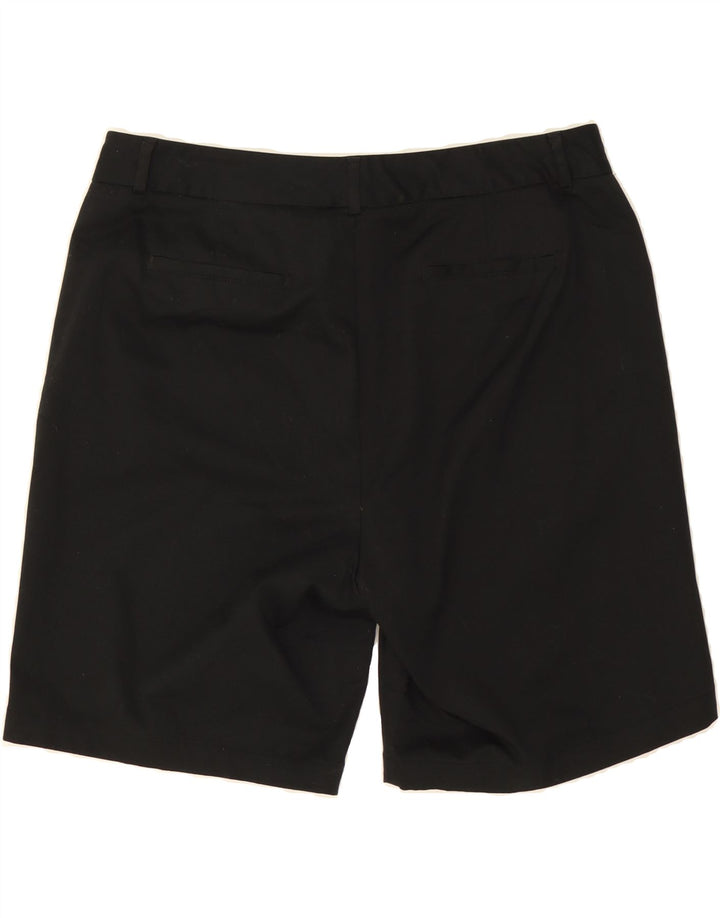 DOCKERS Womens Casual Shorts US 16 2XL W37  Black Cotton Vintage Dockers and Second-Hand Dockers from Messina Hembry 