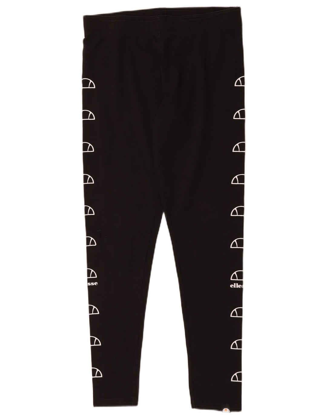 Ellesse Womens Grafiske Leggings UK 14 Large Black