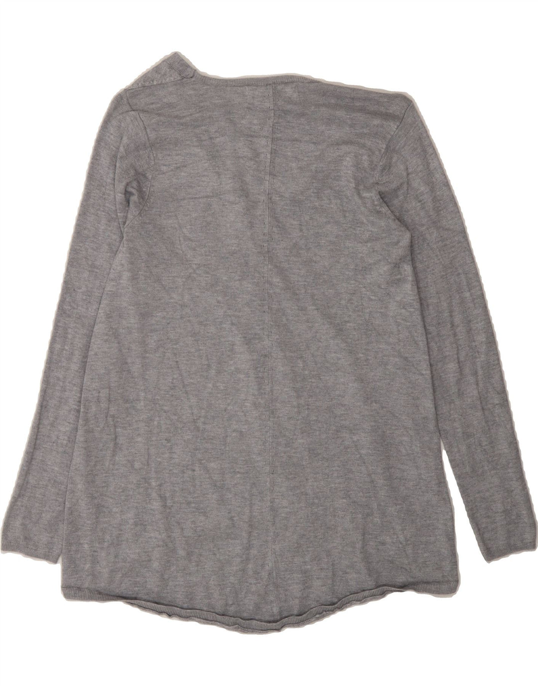 ZARA Womens Cardigan Sweater UK 12 Medium Grey Viscose Vintage Zara and Second-Hand Zara from Messina Hembry 
