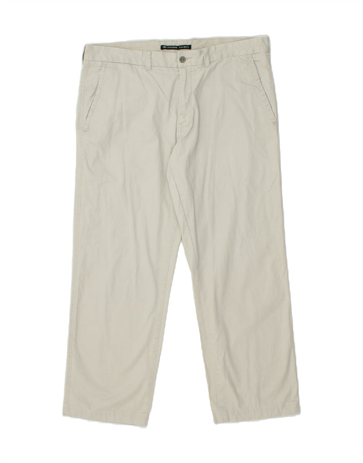 DOCKERS Mens Extra Sim Fit Chino Trousers W38 L28  Off White Vintage Dockers and Second-Hand Dockers from Messina Hembry 