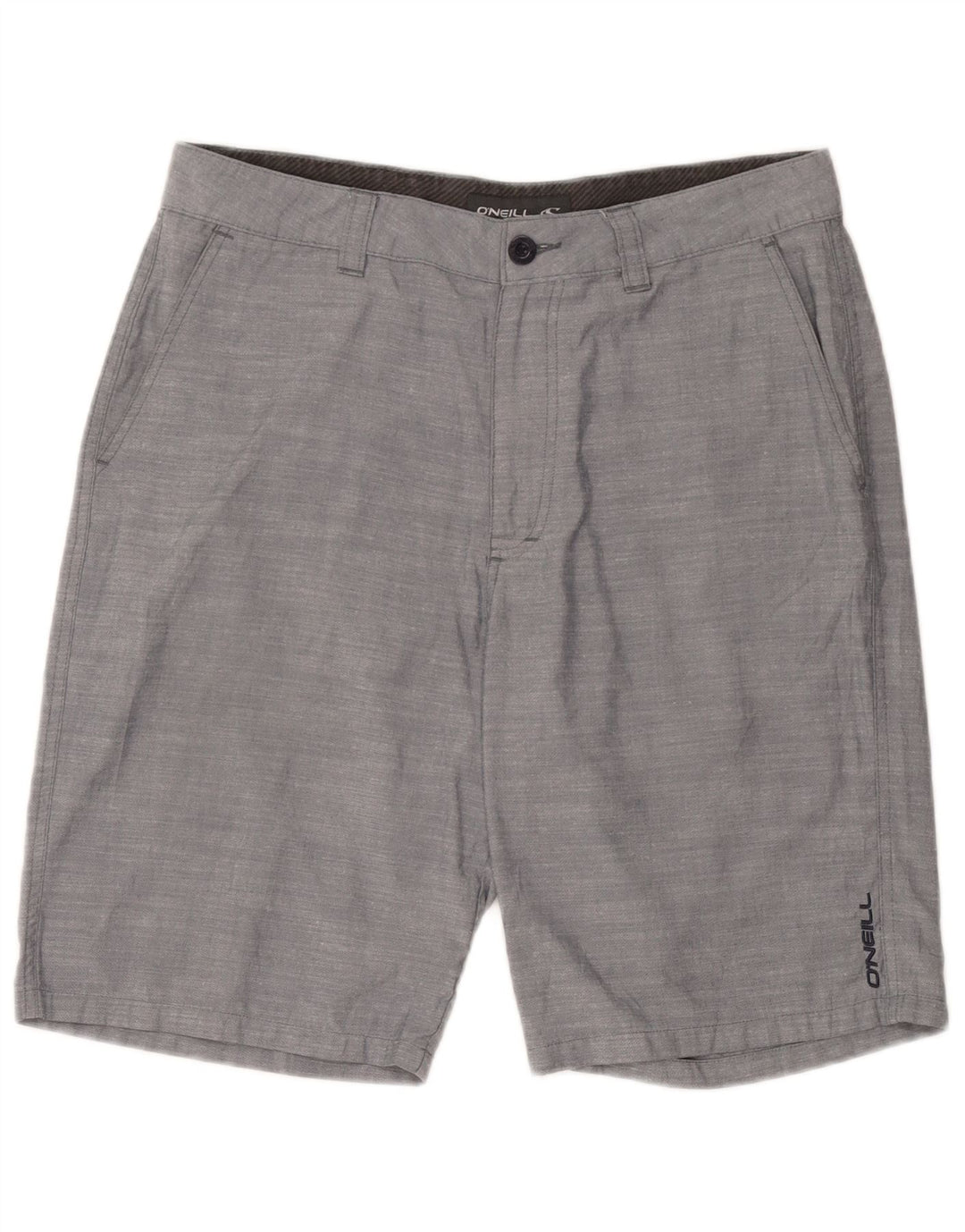 O'Neill Herre Chino Shorts W33 Medium Grey Flecked Polyester