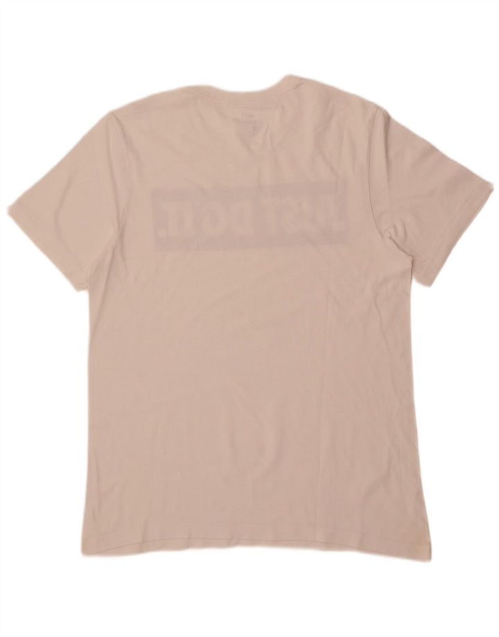 Nike grafisk t-shirt til mænd, medium hvid