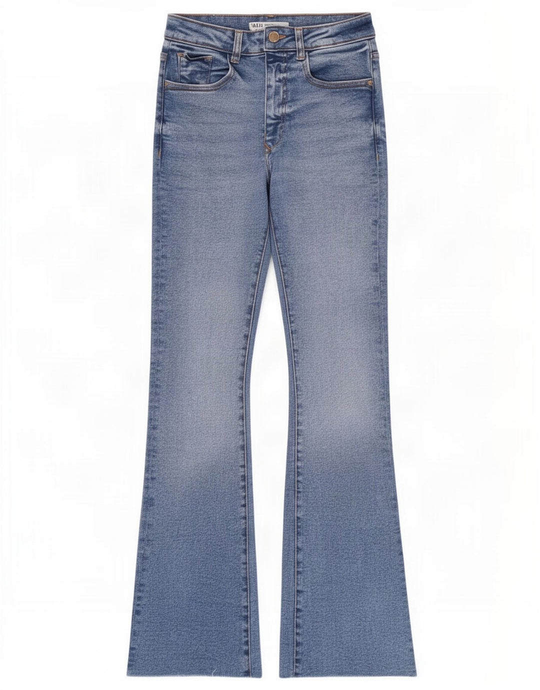 Zara Dame Bootcut Jeans EU 36 XS W26 L30 Blå