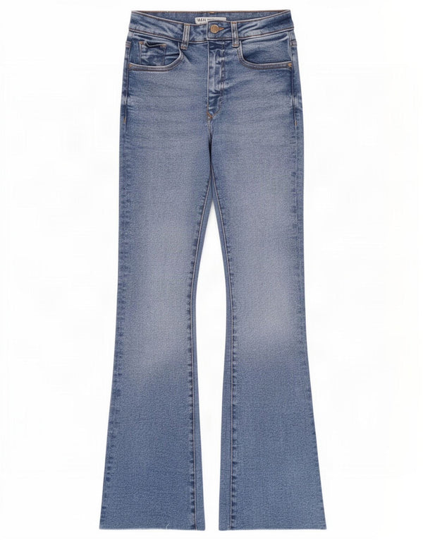Zara Dame Bootcut Jeans EU 36 XS W26 L30 Blå