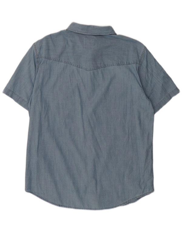 Levi's Kortærmet Herre, Relaxed Fit denimskjorte Medium Blue Bomuld