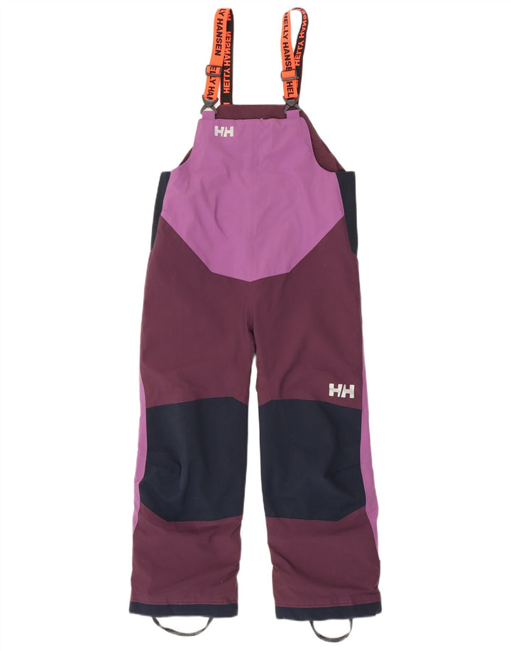 Helly Hansen Pige Skibukser 8-9 År Lilla Colourblock Polyester