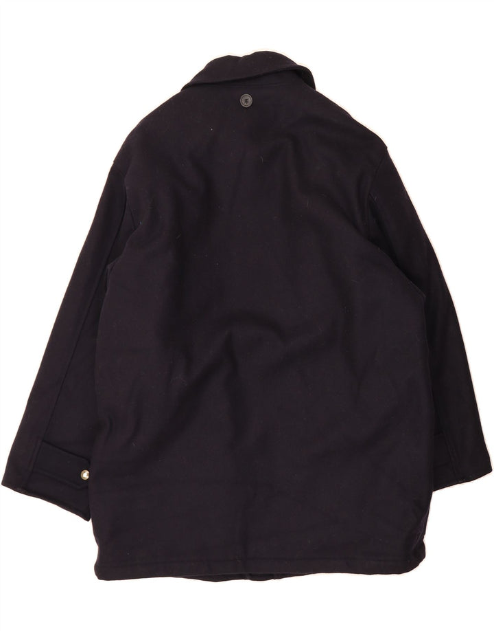 POLBOT Mens Utility Jacket UK 42 XL Navy Blue Wool Vintage Polbot and Second-Hand Polbot from Messina Hembry 